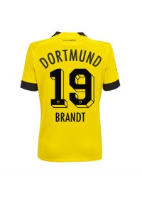 Fotbalové Dres Borussia Dortmund Julian Brandt #19 Dámské Domácí Oblečení 2022-23 Krátký Rukáv